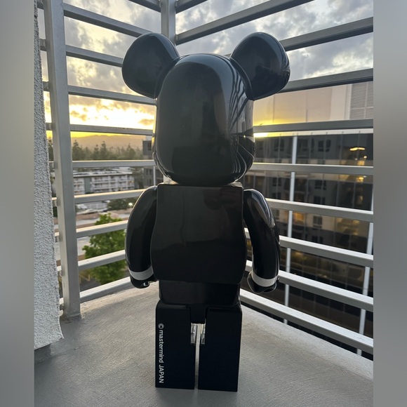 Medicom🖤BEARBRICK🖤Mastermind Japan 1000% - Picture 3 of 14
